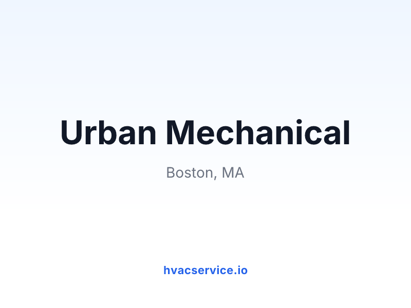 Urban Mechanical