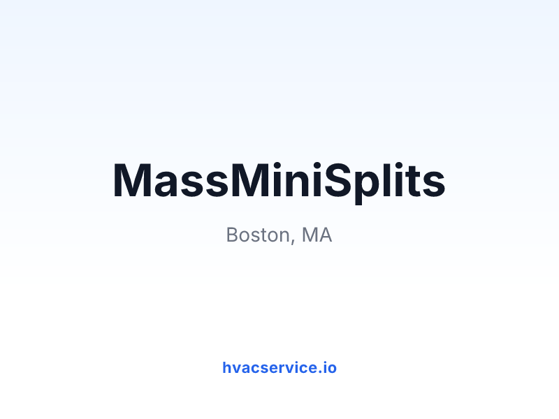 MassMiniSplits