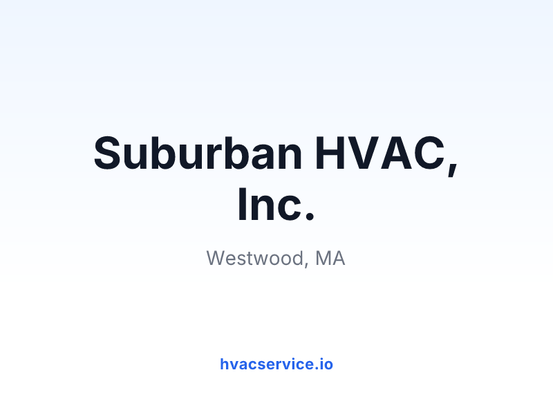 Suburban HVAC, Inc.