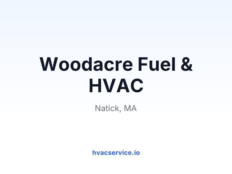 Woodacre Fuel & HVAC