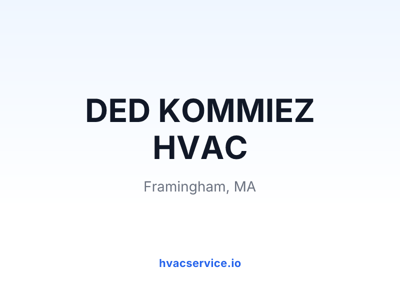 DED KOMMIEZ HVAC