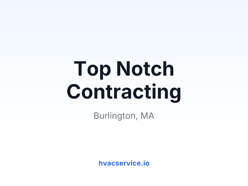 Top Notch Contracting