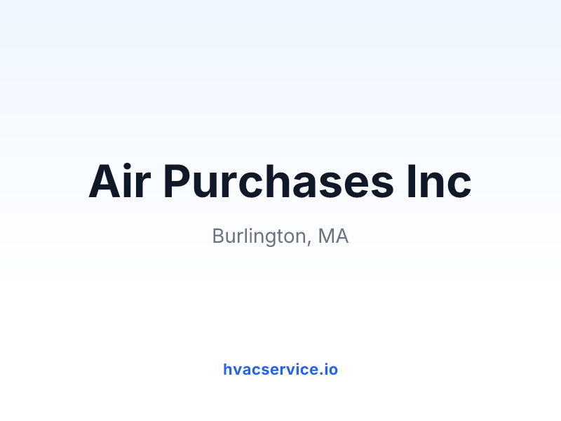 Air Purchases Inc