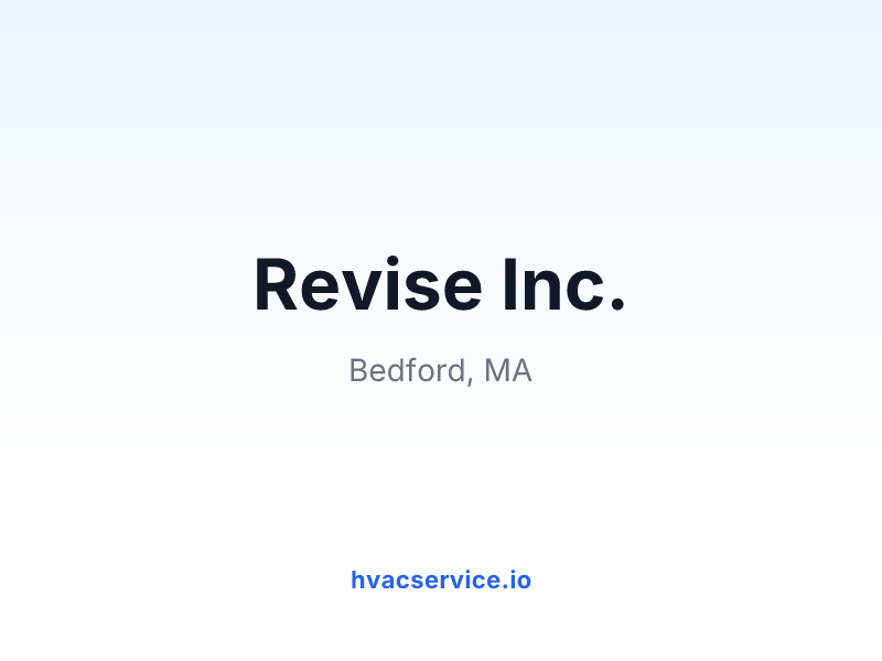 Revise Inc.