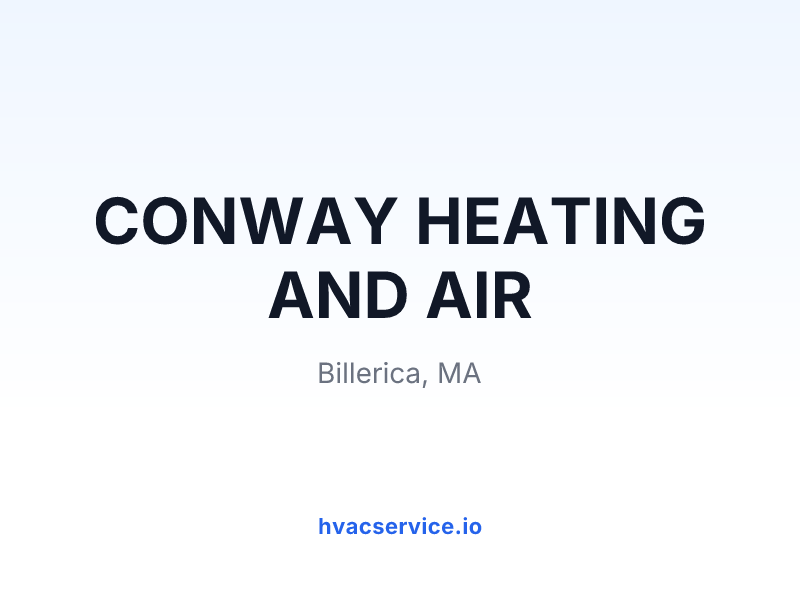 CONWAY HEATING AND AIR