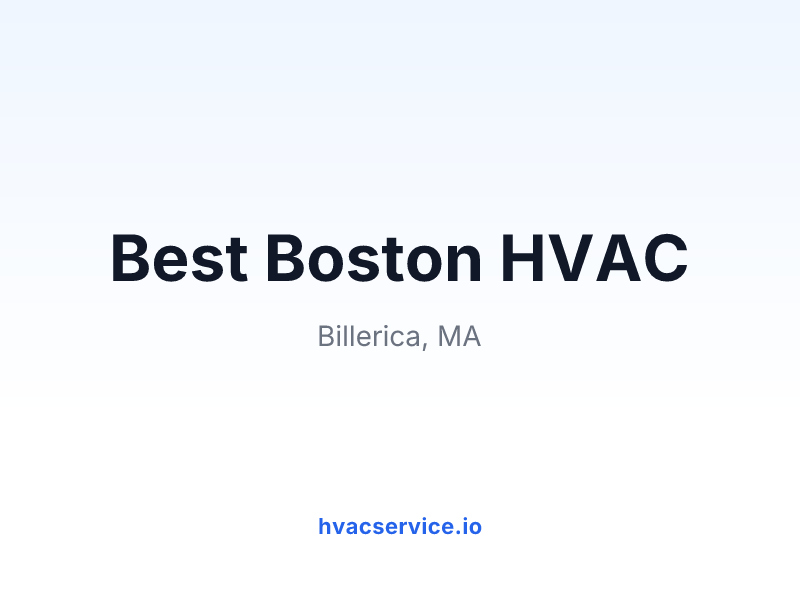 Best Boston HVAC