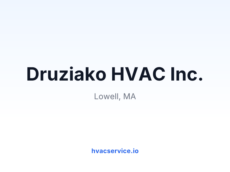 Druziako HVAC Inc.