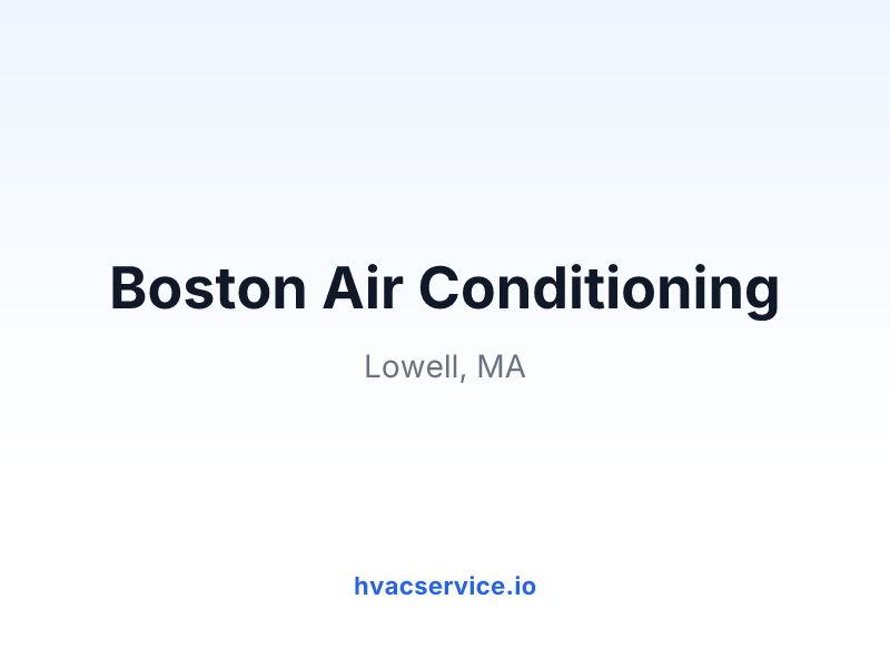Boston Air Conditioning
