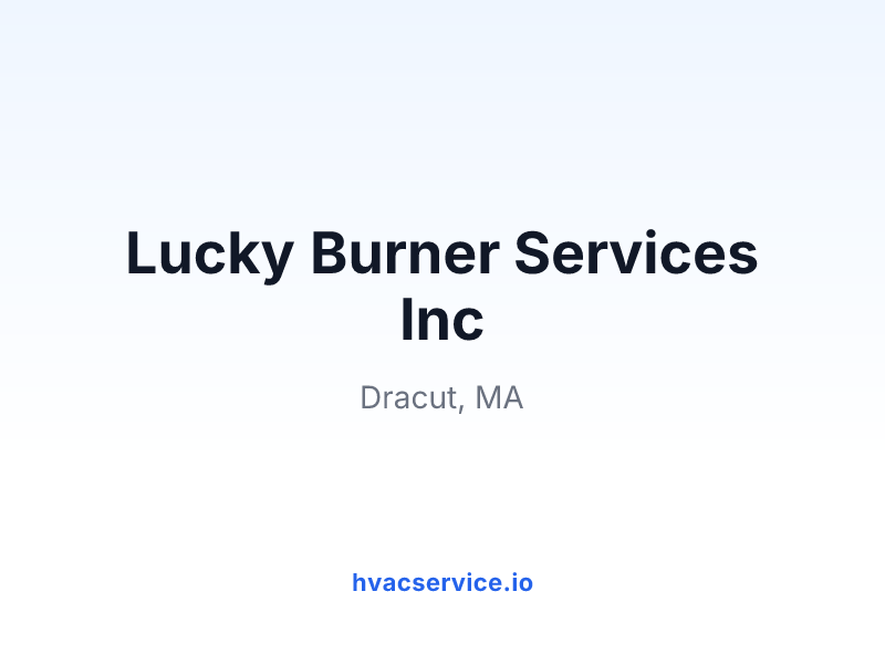 Lucky Burner Services Inc