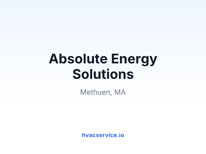 Absolute Energy Solutions