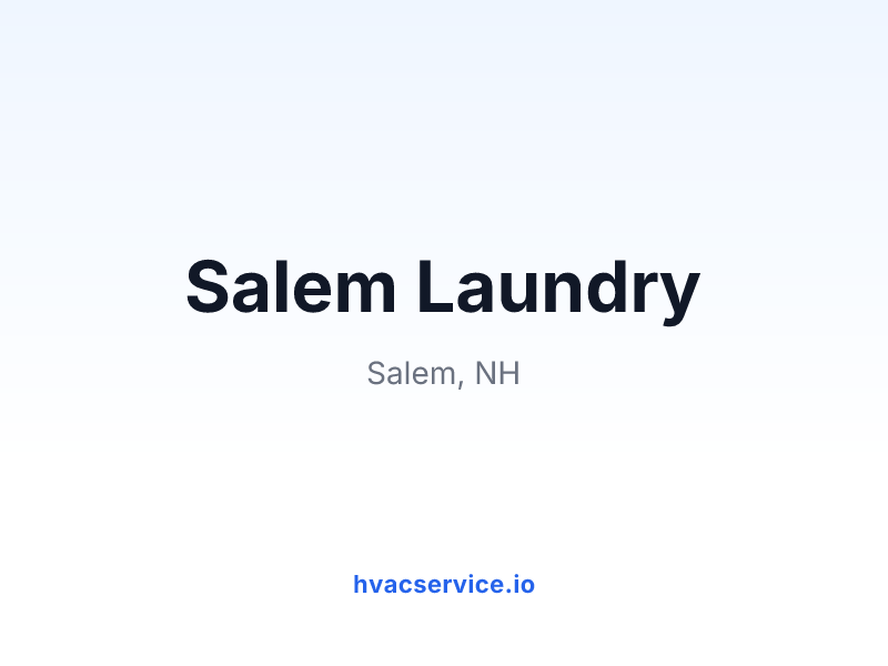 Salem Laundry