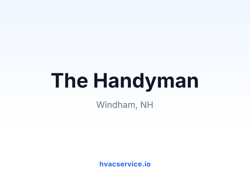 The Handyman