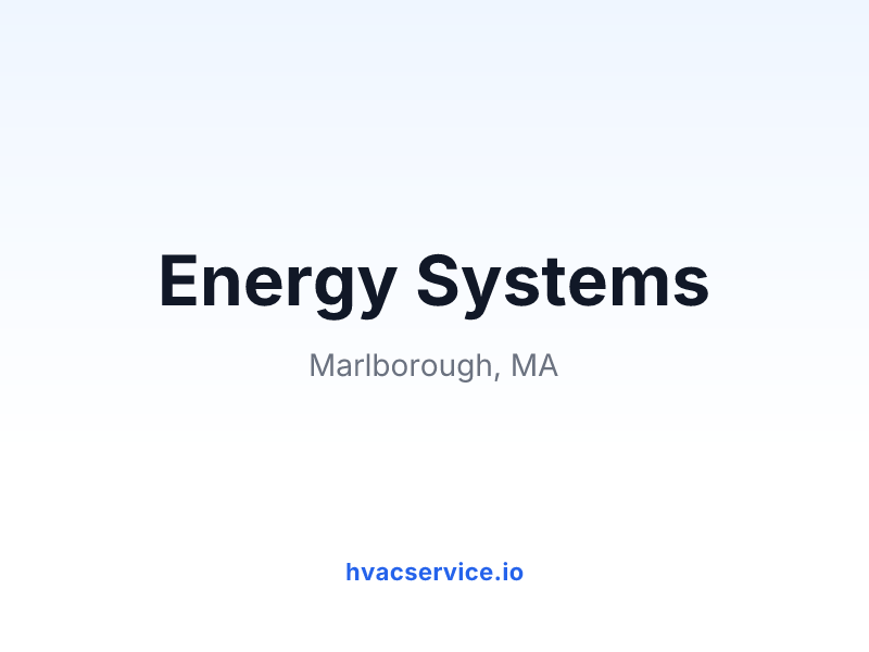 Energy Systems