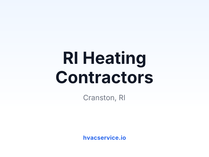 RI Heating Contractors
