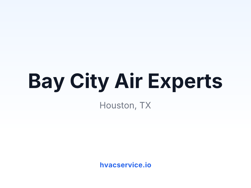 Bay City Air Experts