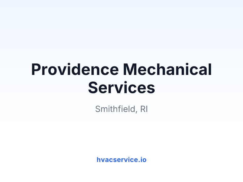 Providence Mechanical Services