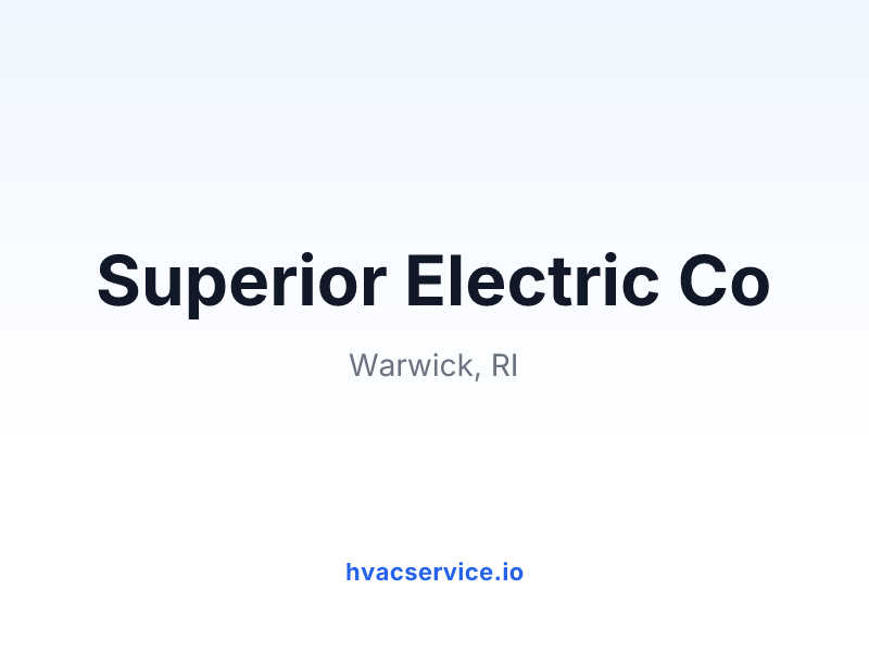 Superior Electric Co