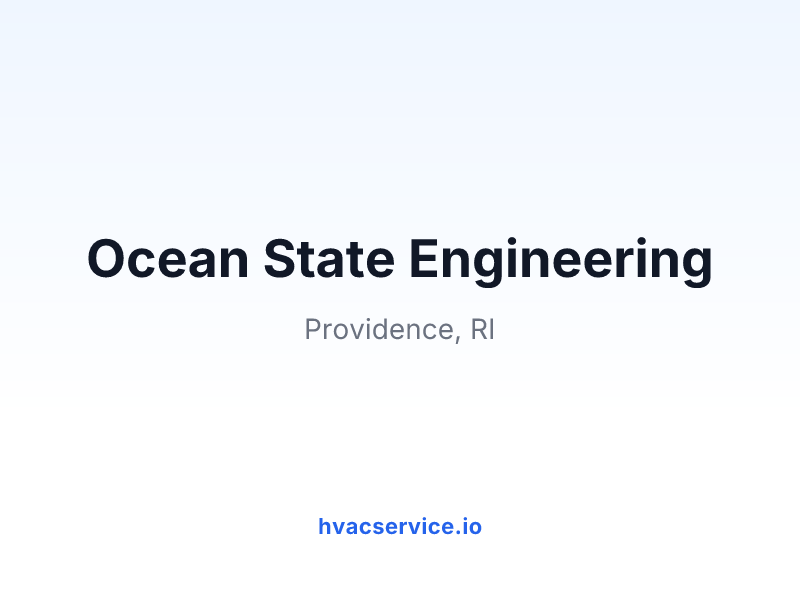 Ocean State Engineering