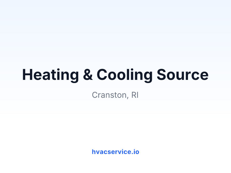 Heating & Cooling Source