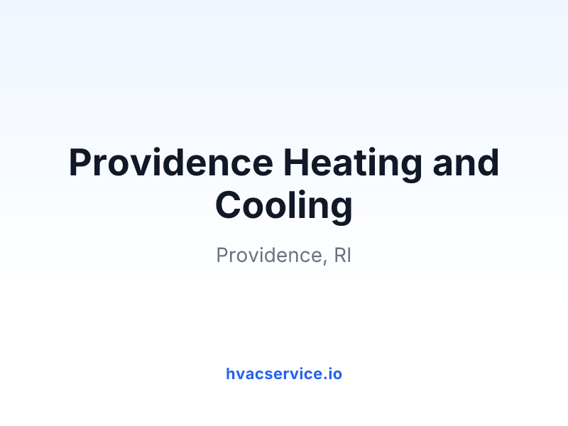 Providence Heating and Cooling