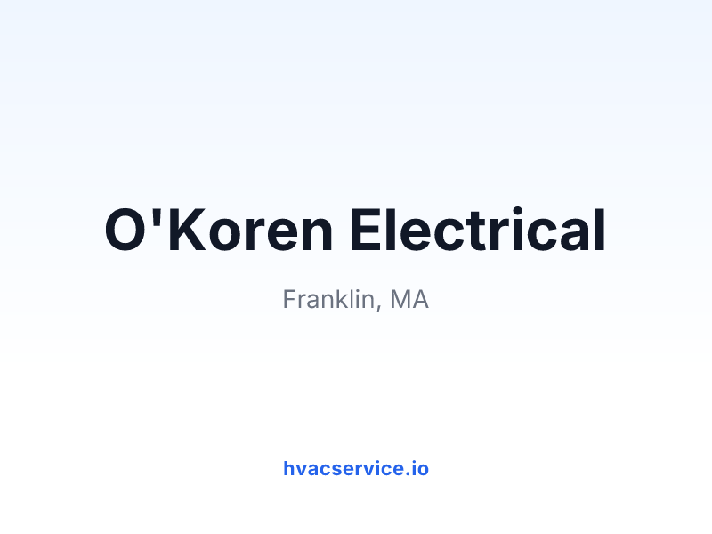 O'Koren Electrical