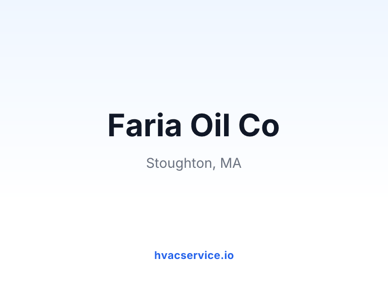 Faria Oil Co