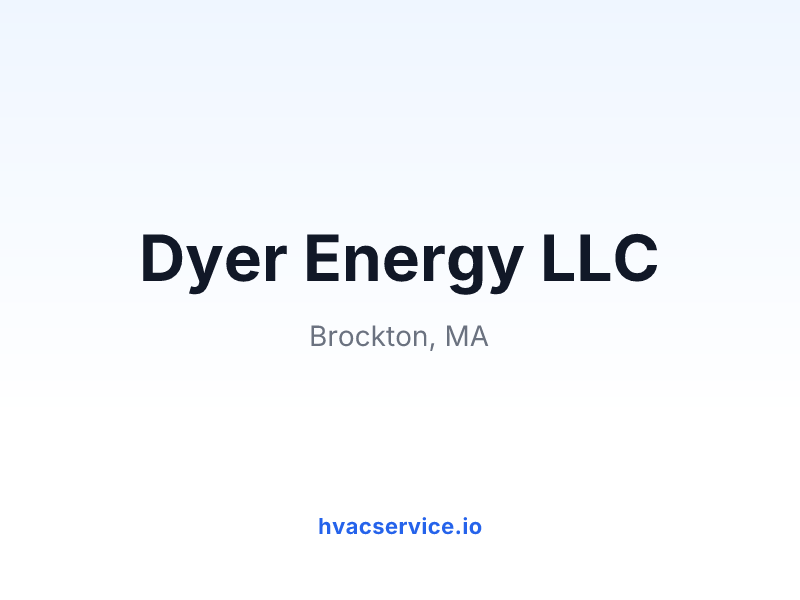 Dyer Energy LLC