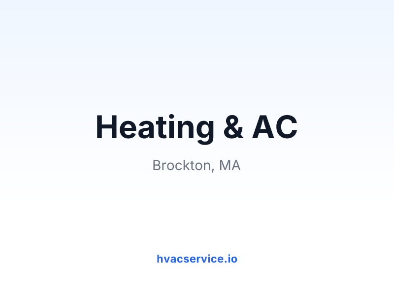Heating & AC