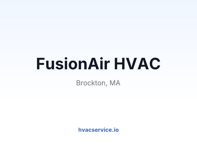FusionAir HVAC