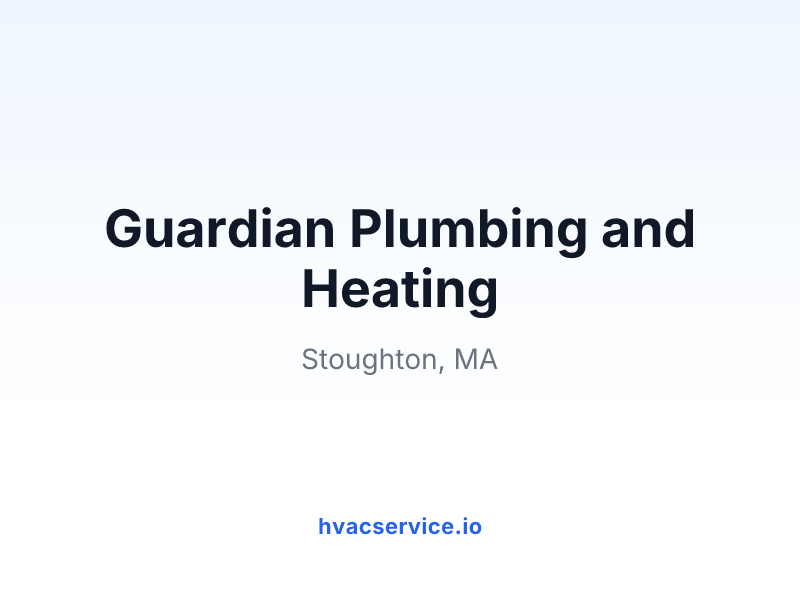 Guardian Plumbing and Heating