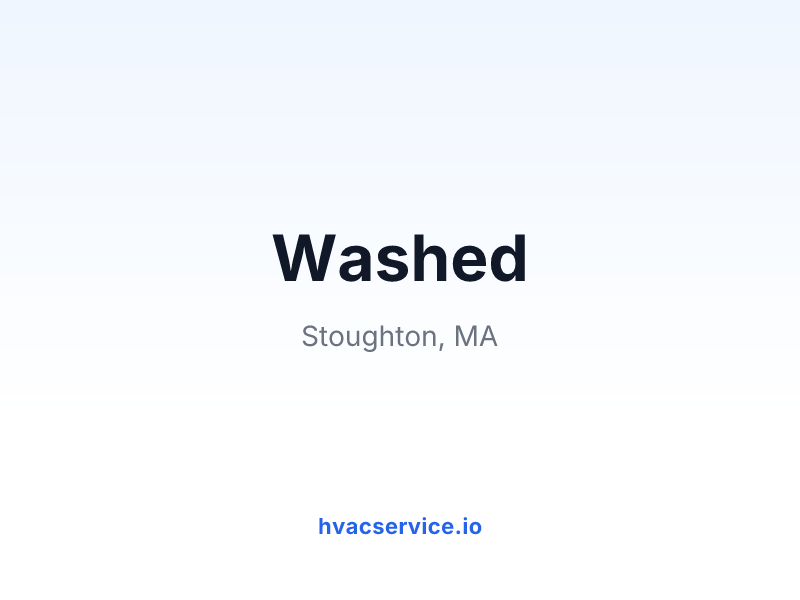 Washed