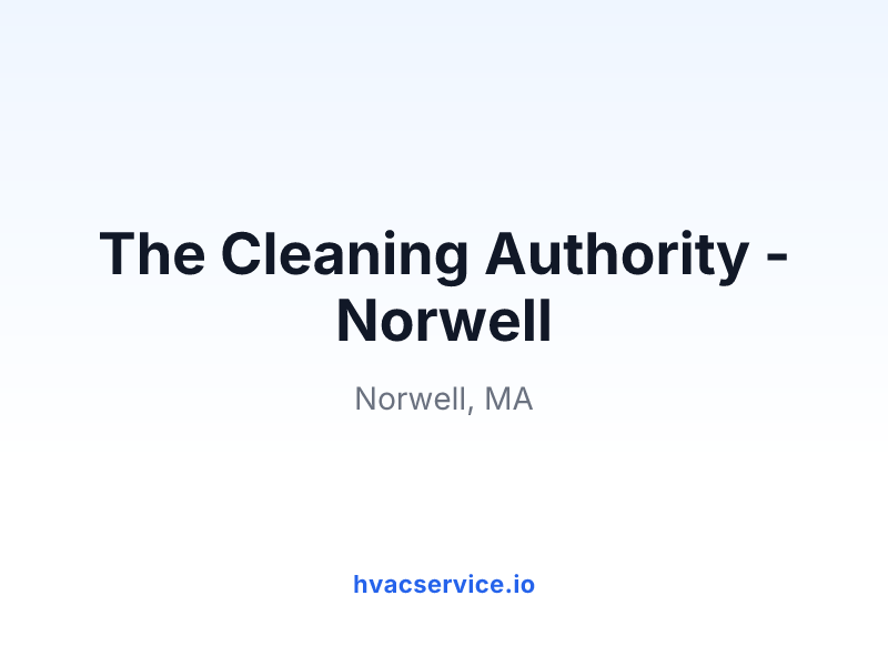 The Cleaning Authority - Norwell