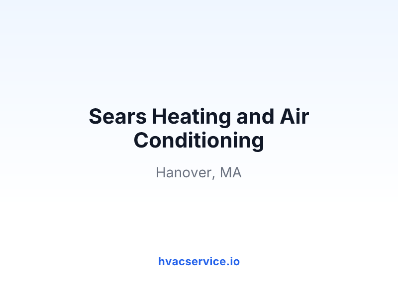 Sears Heating and Air Conditioning