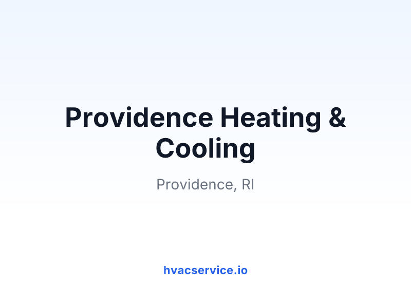 Providence Heating & Cooling