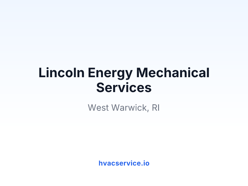 Lincoln Energy Mechanical Services