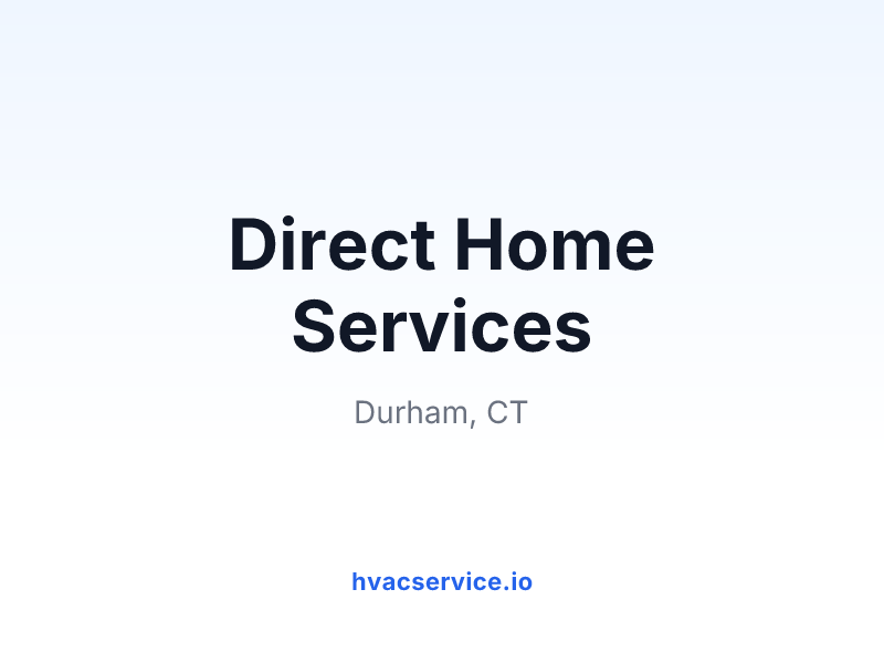 Direct Home Services