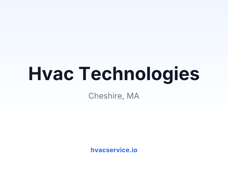 Hvac Technologies