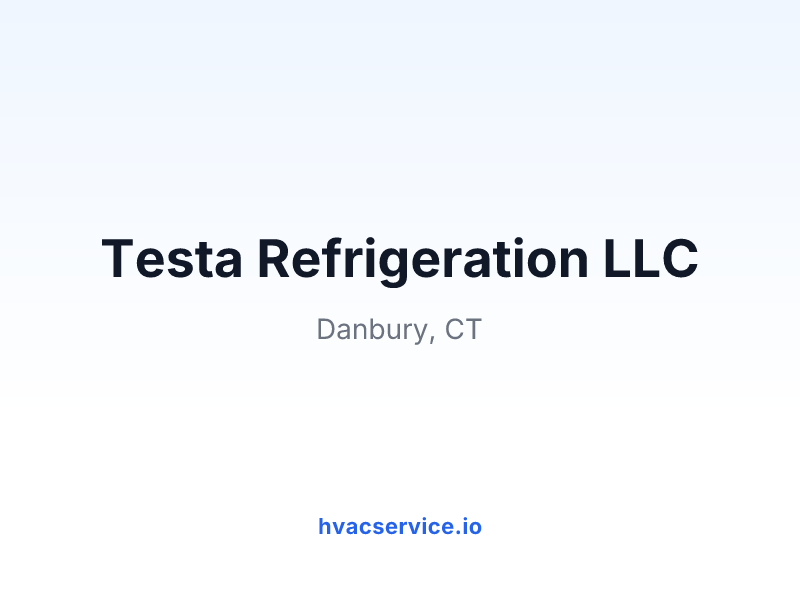 Testa Refrigeration LLC