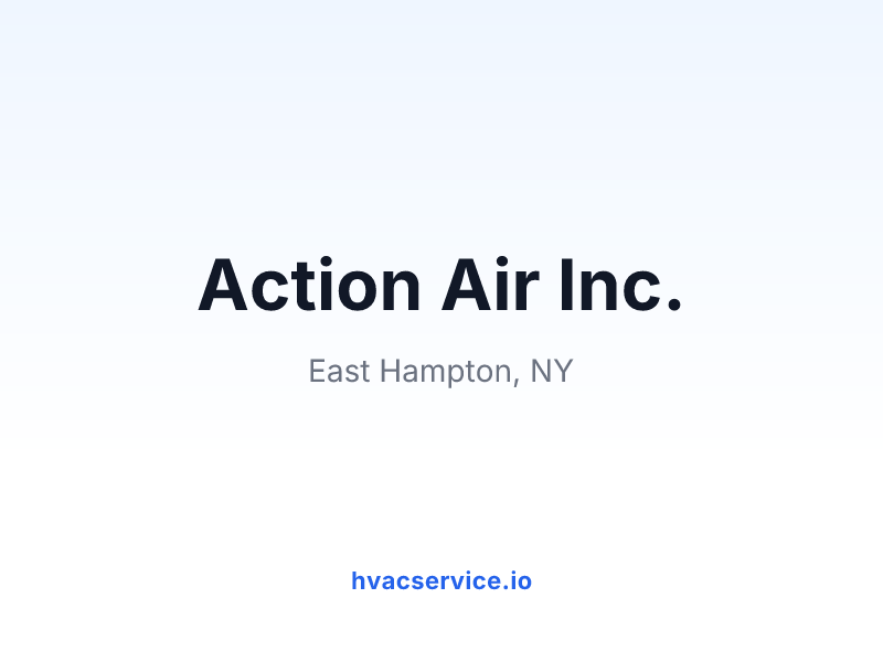 Action Air Inc.