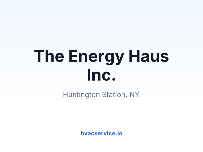 The Energy Haus Inc.