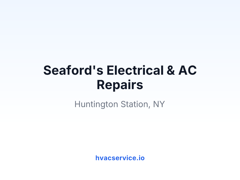 Seaford's Electrical & AC Repairs