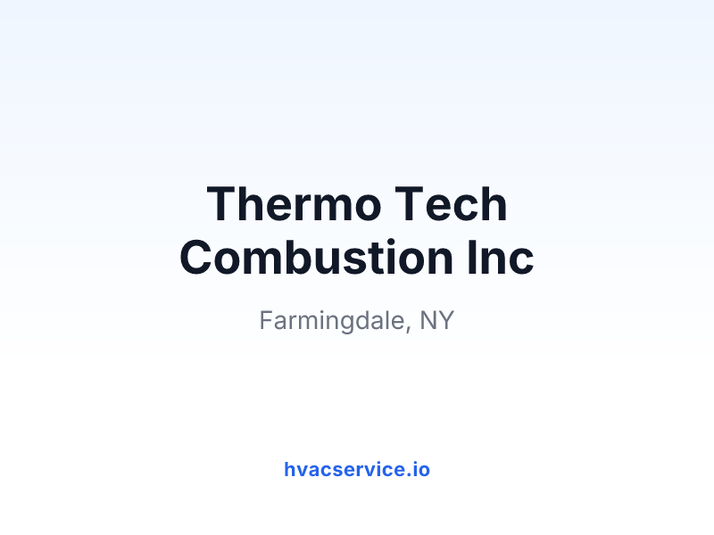 Thermo Tech Combustion Inc