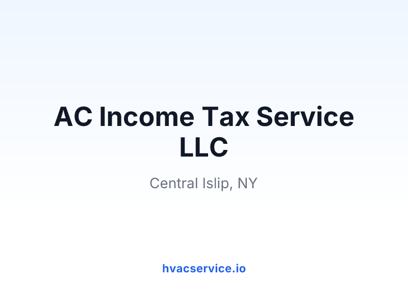 AC Income Tax Service LLC