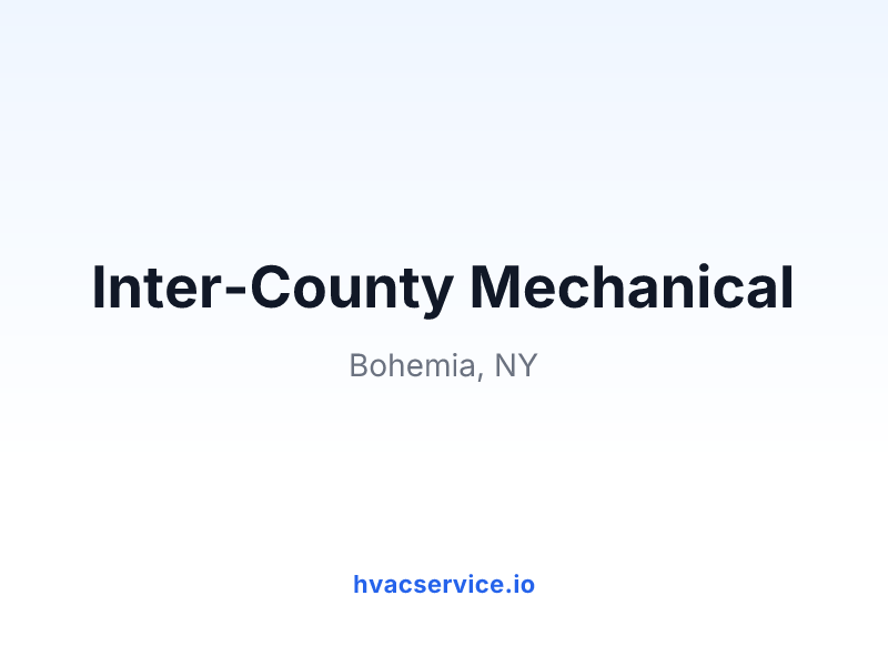 Inter-County Mechanical