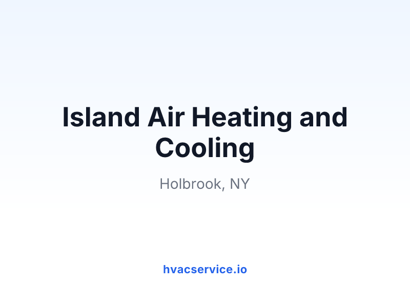 Island Air Heating and Cooling