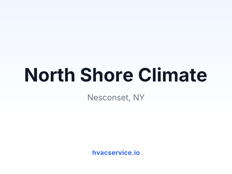 North Shore Climate