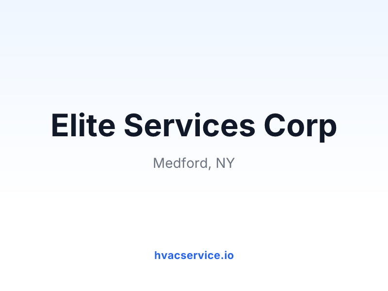Elite Services Corp