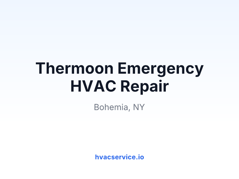 Thermoon Emergency HVAC Repair