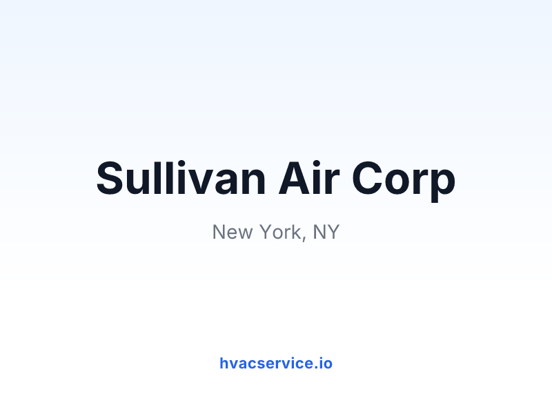 Sullivan Air Corp