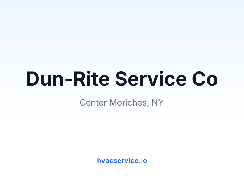 Dun-Rite Service Co